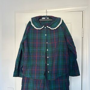 Hill House Cypress Set in Midnight Tartan